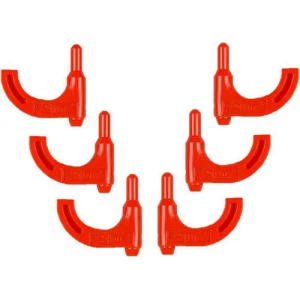 FSDC ORANGE PISTOL CHAMBER FLAG 6PK