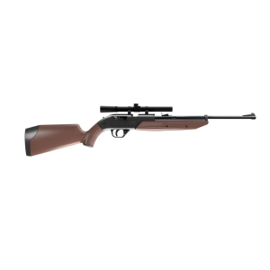 760 PUMPMASTER BLK BOLT ACTION VARIABLE PUMP RIFLE W/4X15 SCOPE - 0.177 CAL