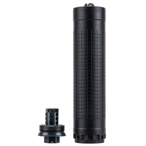 IWI Silencer 7.62mm TI w/Direct Thread 5/8-24 HUB-T Mount, Black (L:7, Width:1.74, W: 13oz)