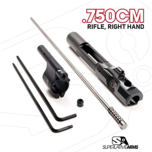 SUPERLATIVE ARMS AR-15 ADJUSTABLE PISTON SYSTEM WITH CLAMP ON 0.750'' GAS BLOCK