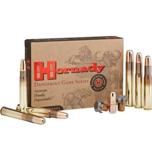 Hornady 82631 Dangerous Game 470 Nitro Express 500 gr DGX Bonded 20 Bx/ 6 Cs