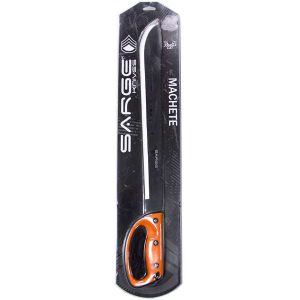 SARGE MACHETE 18 BLD BLK/ORG HNDL