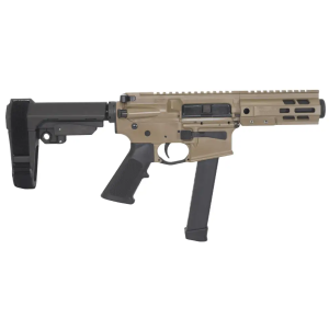 BRIGADE BM-9 9MM 6.5 FDE SBA3 MLOK MINI CAN