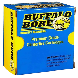 Buffalo Bore Ammunition 13B/20 Heavy 480 Ruger 370 gr Lead Flat Nose (LFN) 20 Bx/ 12 Cs