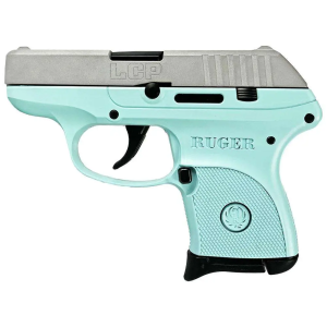 RUGER LCP 380ACP PISTOL 275 BBL TIFFANY FRAME SILVER SLIDE