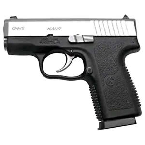 Kahr Arms CM4543 CM45  45 ACP 3.10 5+1 Black Stainless Steel Slide Black Polymer Grip