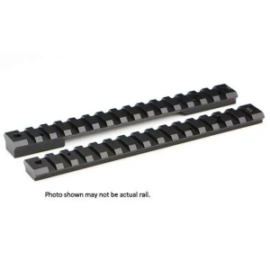 Warne 765620MOA Mountain Tech Howa Mini Black Hard Coat Anodized 20 MOA