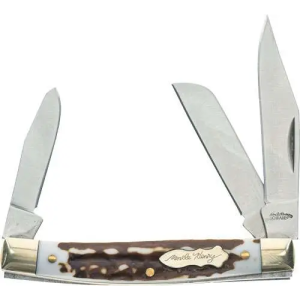 UNCLE HENRY KNIFE NEXT GEN STAGLON JR FOLDING 3-BLADE