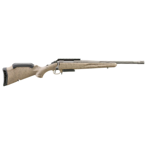 RUGER AMERICAN GENII RANCH 6.5 CM 16.1 COBALT FDE BOLT ACTION RIFLE
