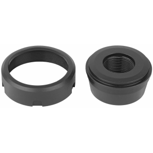 SilencerCo AC4743 Charlie Direct Thread Mount 5/8-24 tpi Steel Black