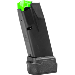 Mec-Gar MGHC1202A 14rd 9mm Fits Springfield Hellcat Black Steel