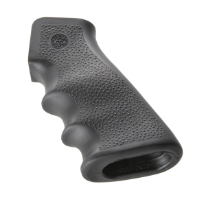 Hogue 15000 Rubber Grip with Finger Grooves AR-15 Rubber Black