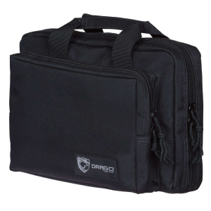 DRAGO GEAR DOUBLE PISTOL CASE BLACK