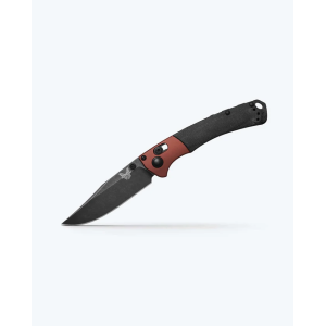 Benchmade Mini Crooked River, Burnt Copper, Black Micarta, Folding Knife