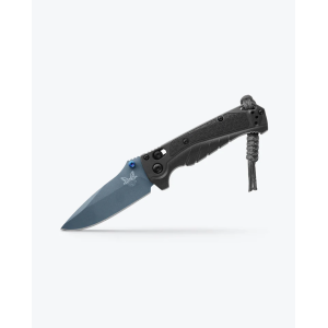 Benchmade Mini Adira, Tempest Gray, Drop-Point, Folding Knife