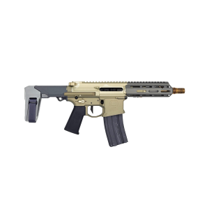 Q Honey Badger 300 Blackout 7 Barrel 130rd Magazine FDE Pistol