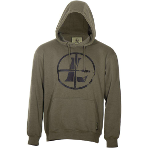 Distressed Reticle Hoodie Ash Green XL