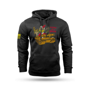 Nine Line Grinch Black Hoodie/ Small