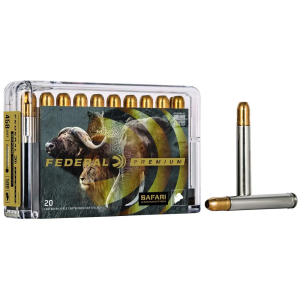 Federal P416T2 Premium Safari Cape-Shok 416 Rigby 400 gr Trophy Bonded Sledgehammer Solid (TBSH) 20 Bx/ 10 Cs