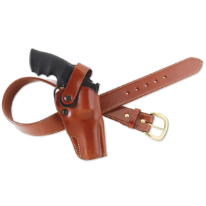 Galco DAO196 DAO Tan Leather Belt 3 Taurus Judge 2.5 Cylinder Right Hand