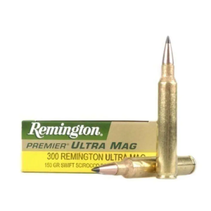 Remington Ammunition PR300UM5 Premier Scirocco Bonded 300 RUM 150 gr Swift Scirocco Bonded (SSB) 20 Bx/ 10 Cs