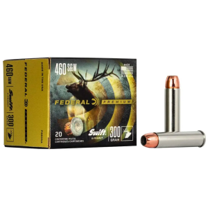 Federal P460SA Premium 460 S&W Mag 300 gr Swift A-Frame (SWFR) 20 Bx/ 10 Cs