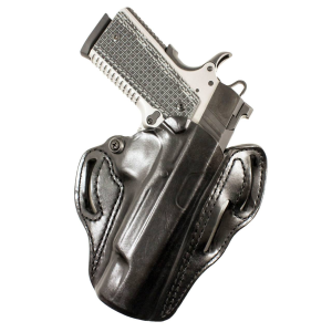DeSantis Gunhide Speed Scabbard Right-Handed Black Leather Holster for Springfield Prodigy 4.25