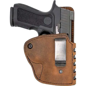 Battle Hawk Armory VC COMPOUND HOLSTER IWB KYDEX LEATHER RH SIG P365 BROWN