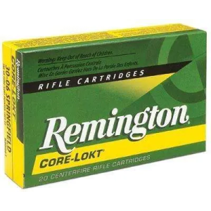 Remington Ammunition R303B1 Core-Lokt 303 British 180 gr Core-Lokt Soft Point 20 Bx/ 10 Cs