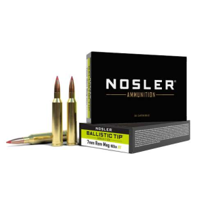 NOS AMMO 7MM REM 160GR BALLISTIC TIP SP 20RD