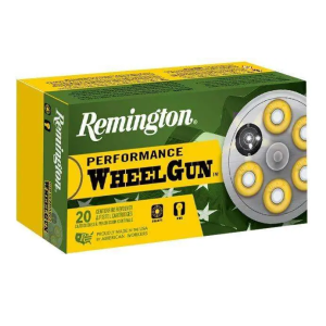 REMINGTON PERFORMANCE WHEELGUN AMO 45 COLT 250GR 22340 10 PER CASE