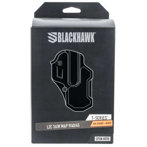 Blackhawk 410757BKR T-Series L2C Black Matte Polymer OWB S&W M&P 9/40/45, SD9/40,Taurus PT 24/7 Pro Right Hand