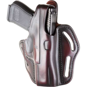 1791 Gunleather BHX3SBRR BHX Black Leather OWB Glock 19/Sig P228/S&W MP9,40/XD9,40 Right Hand