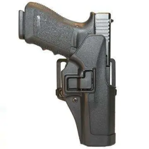 Blackhawk 410513BKL Serpa CQC Concealment Black Matte Polymer OWB Fits Glock 20,21 Left Hand