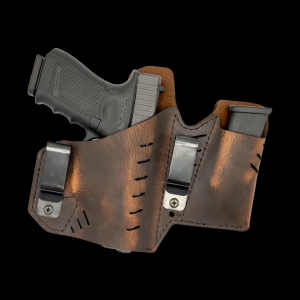 Battle Hawk Armory VERSACARRY ELEMENT HOLSTER IWB RH SUB COMPACT W/MAG POUCH BRN