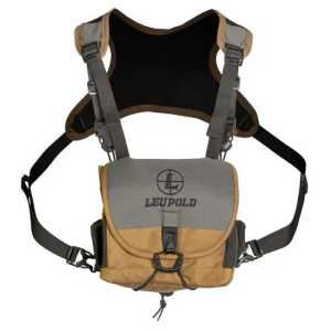 Leupold 172543 GO Afield Binocular Harness XF 600D Polyester Shadow Gray w/Black Accents