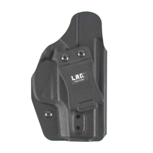Lag Tactical 70001 Liberator MKII Black Kydex IWB/OWB Glock 43 Ambidextrous Hand