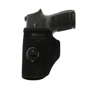 Galco TUC800B Tuck-N-Go 2.0  Black Leather IWB Fits Glock 43 Right Hand