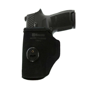 Galco TUC286B Tuck-N-Go 2.0 Black Leather IWB Fits Glock 26,27,33 Ambidextrous