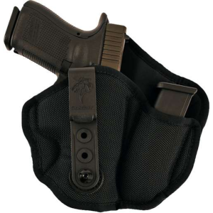 Desantis Gunhide M89BAD6Z0 Inner Piece 2.0 Black Nylon IWB Colt Officer Glock 42,43 Right Hand