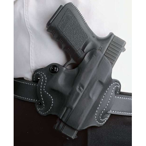 Desantis Gunhide M89BAE1Z0 Inner Piece 2.0 Black Nylon IWB fits Glock 26,27 Right Hand