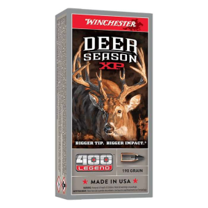 WINCHESTER DEER SEASON AMO 400 LEGEND 190GR XP 20RD BOX