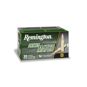 Remington Ammunition RM223R3 Premier Match 223 Rem 77 gr Boat Tail Hollow Point (BTHP) 20 Bx/ 10 Cs