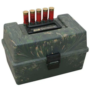 MTM DLX SHOTSHELL CASE 100 RD CAMO
