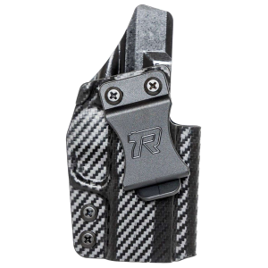 Rounded Gear SSRP365XMACROCFRHVAR Kydex IWB Black Kydex Fits Sig P365 X Macro Belt Clip Right Hand
