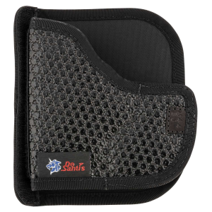 DeSantis Gunhide M44BJ8JZ0 Super Fly Black Rubberized Fabric Pocket Fits Sig P365 Ambidextrous Hand