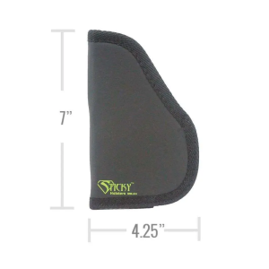 Sticky Holsters MD4GEN1 MD-4 Small/Medium Frame Auto Latex Free Synthetic Rubber Black w/Green Logo