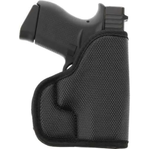 Galco SOU800B Stuckon-U Black Rubber Pocket Fits Glock 42, 43, 43X Ambidextrous