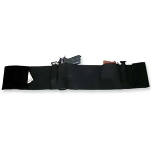 Bulldog WBWDM Deluxe Belly Wrap Medium Black Elastic w/Velcro Closure Ambidextrous Hand 32-38