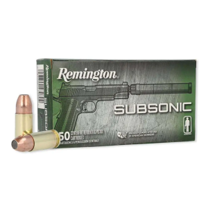 Advanced Armament S9MM9 Subsonic 9mm Luger 147 gr Flat Nose Enclosed Base (FNEB) 50 Bx/ 10 Cs